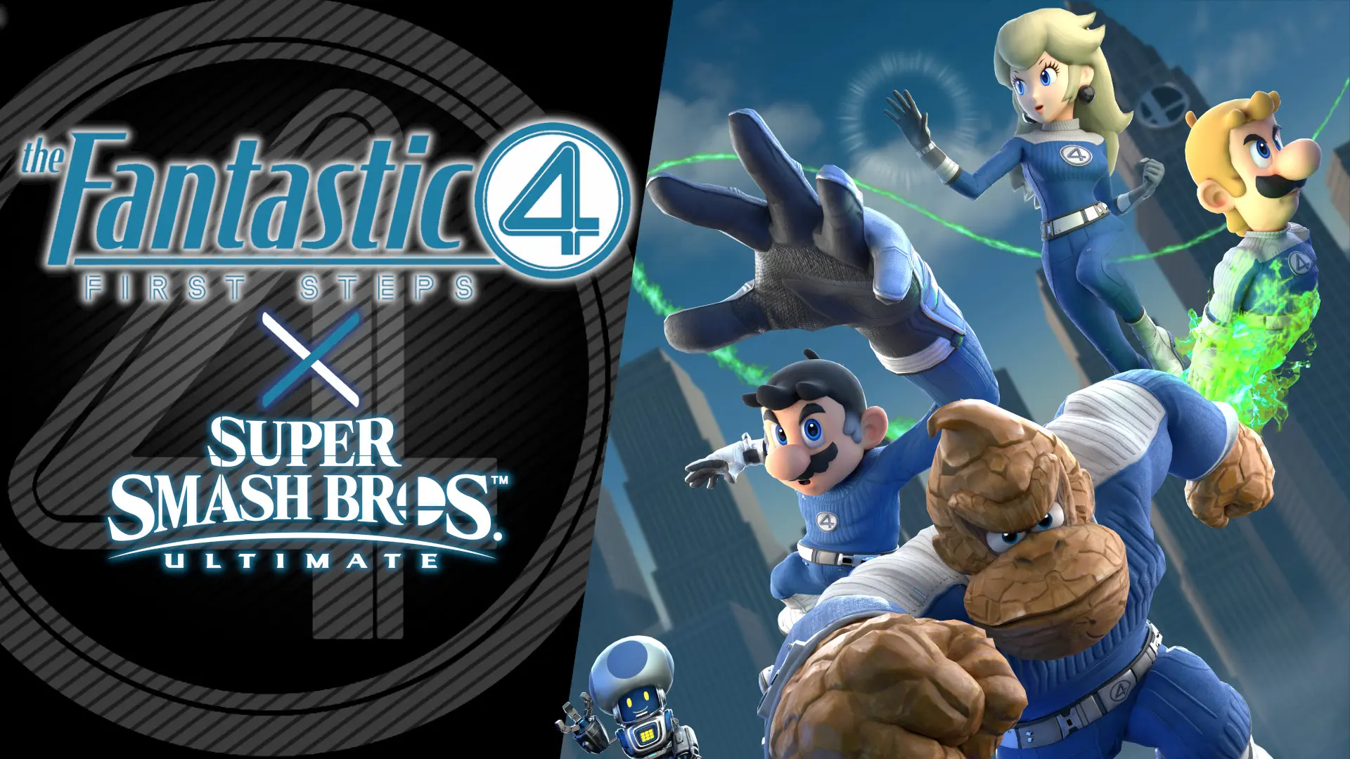 Los 4 Fantásticos llegan a Super Smash Bros